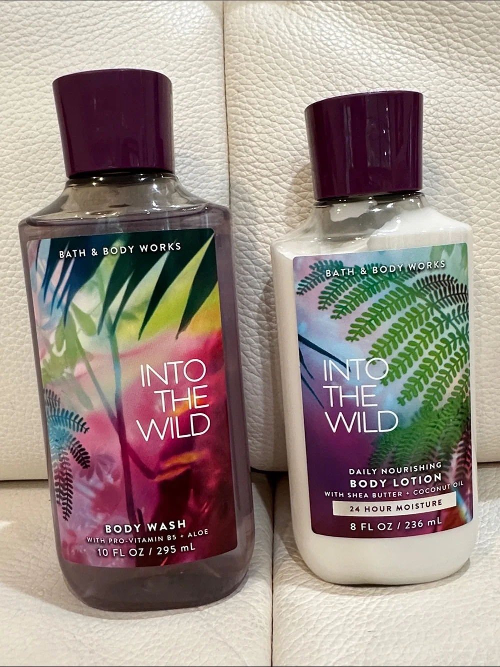 Bath & Body Works Into the Wild Body Wash and Lotion Bundle Full Size